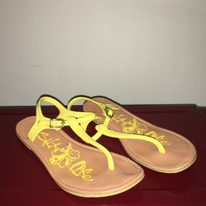 YELLOW SALT LIFE SANDALS